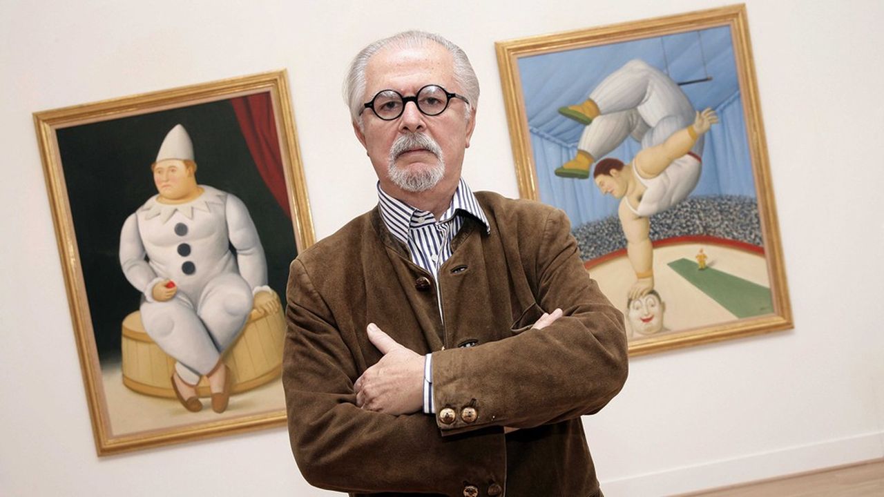 Le peintre et sculpteur colombien Fernando Botero en 2008.