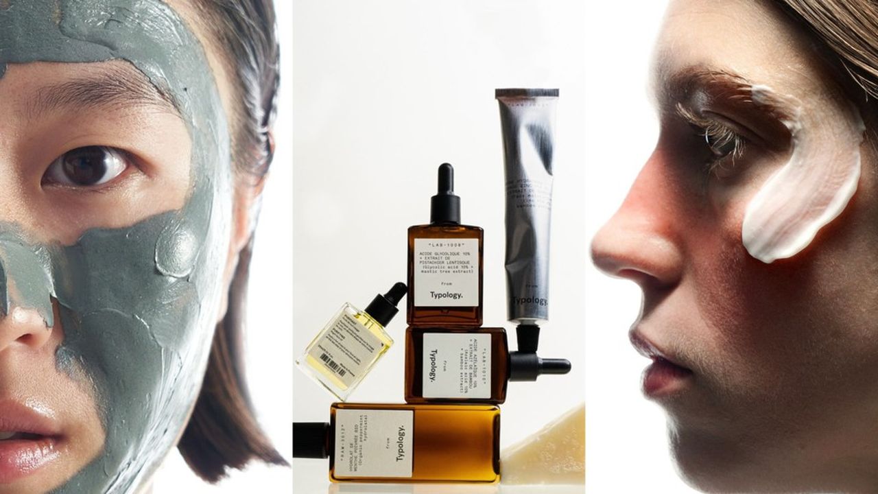 La marque Typology propose principalement des soins pour le visage, qui s'adressent aussi bien aux femmes qu'aux hommes.