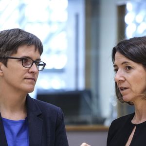 Les secrétaires d'Etat aux Affaires européennes de l'Allemagne et de la France, Anna Lührmann et Laurence Boone (ici en juillet 2022) commenteront mardi le rapport sur les réformes institutionnelles de l'UE que remettra le groupe d'experts indépendants formé en janvier dernier.