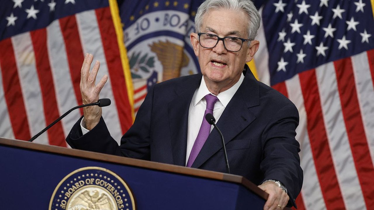Bourse : le discours sans concession de la Fed fait vaciller les marchés