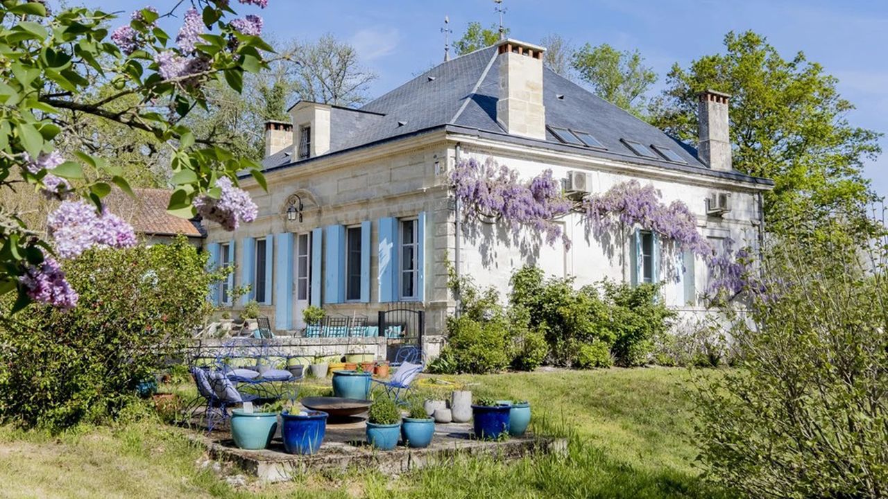 La maison de la semaine : une belle maison bourgeoise en Dordogne