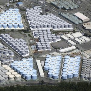 Le Japon prévoit﻿ de déverser dans le Pacifique plus de 1,3 million de m3 d'eau tritiée de Fukushima.