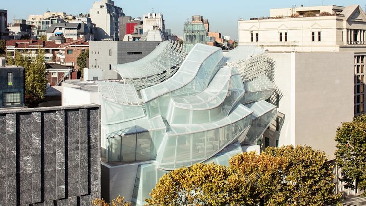 Boutique Louis Vuitton par Frank Gehry