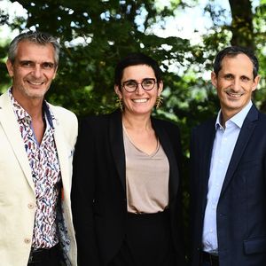 De gauche à droite, Marc Brimeux, Sandra Françonnet et Gabriel Pacheco ont remporté le prix de l'Entrepreneur de l'année 2023 pour la région Occitanie.