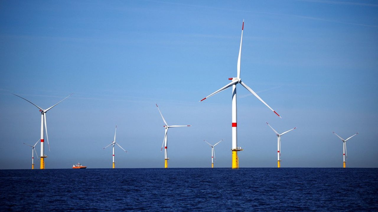 Le premier parc éolien en mer en France a été inauguré l'an dernier, au large de Saint-Nazaire.