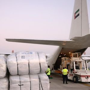 L'aide internationale pour Gaza attendait en Egypte depuis plusieurs jours.