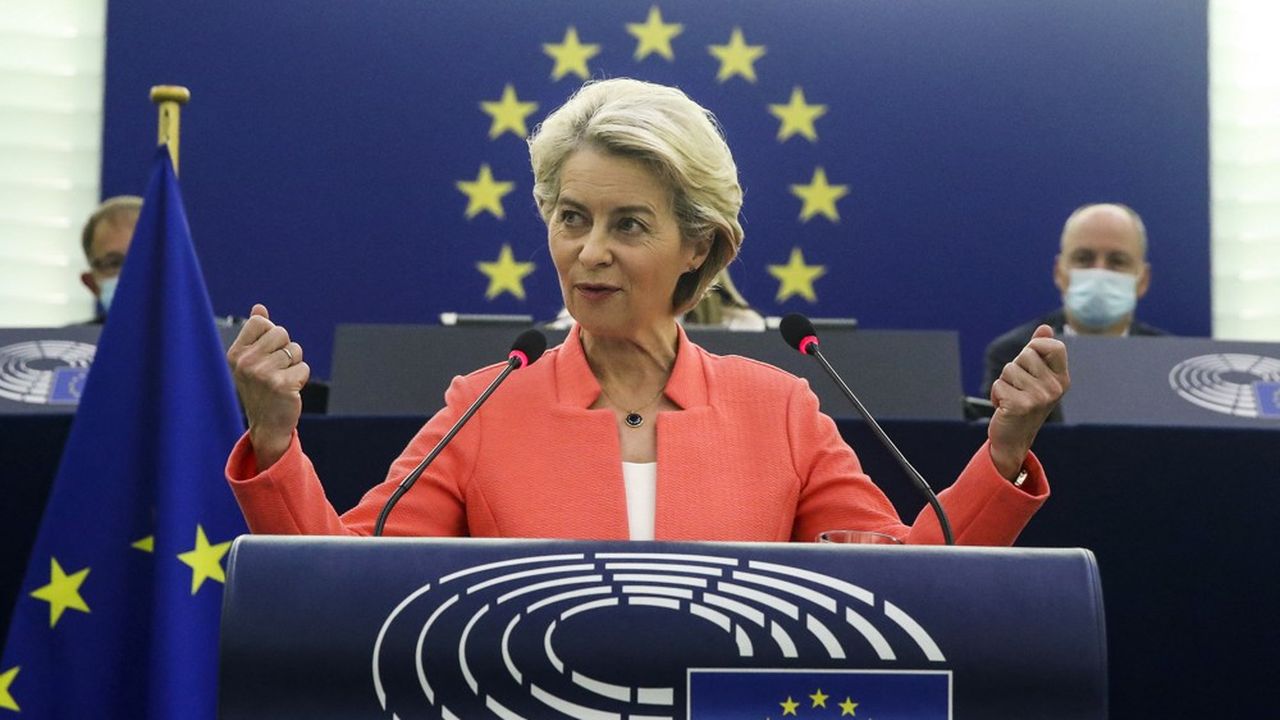 La présidente de la Commission européenne, Ursula von der Leyen, a lancé le projet Global Gateway lors de son discours annuel sur l'Etat de l'UE, le 15 septembre 2021.