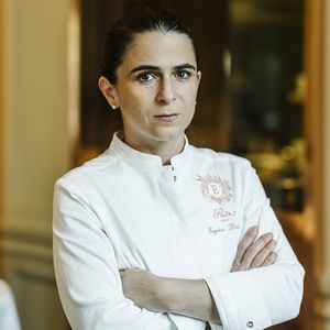 Eugénie Béziat, cheffe de l'« Espadon », le restaurant gastronomique du « Ritz ».