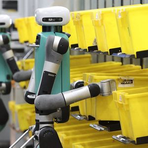 Dans ses entrepôts et pour les livraisons, Amazon développe sa propre flotte de robots.