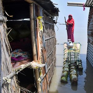 Fin août, des inondations ont ravagé des villages indiens.