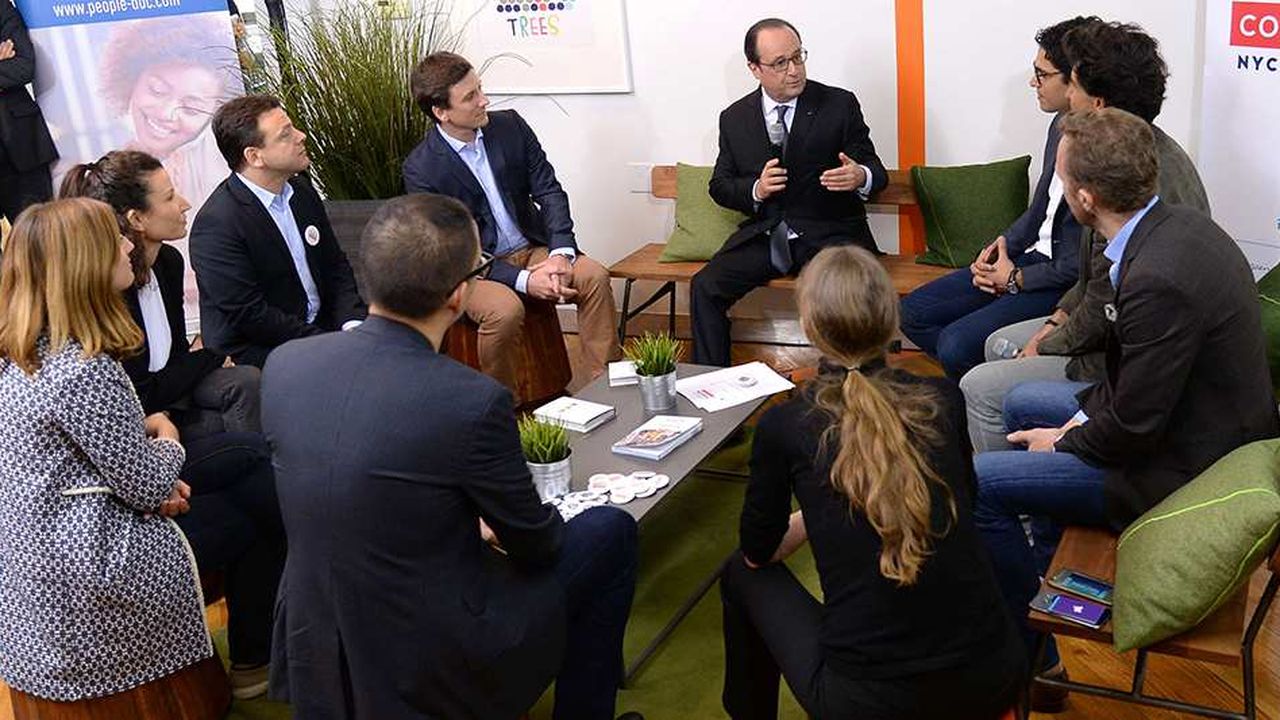 C'est dans la communauté des startuppers français de New York que François Hollande a trouvé ses meilleurs ambassadeurs.