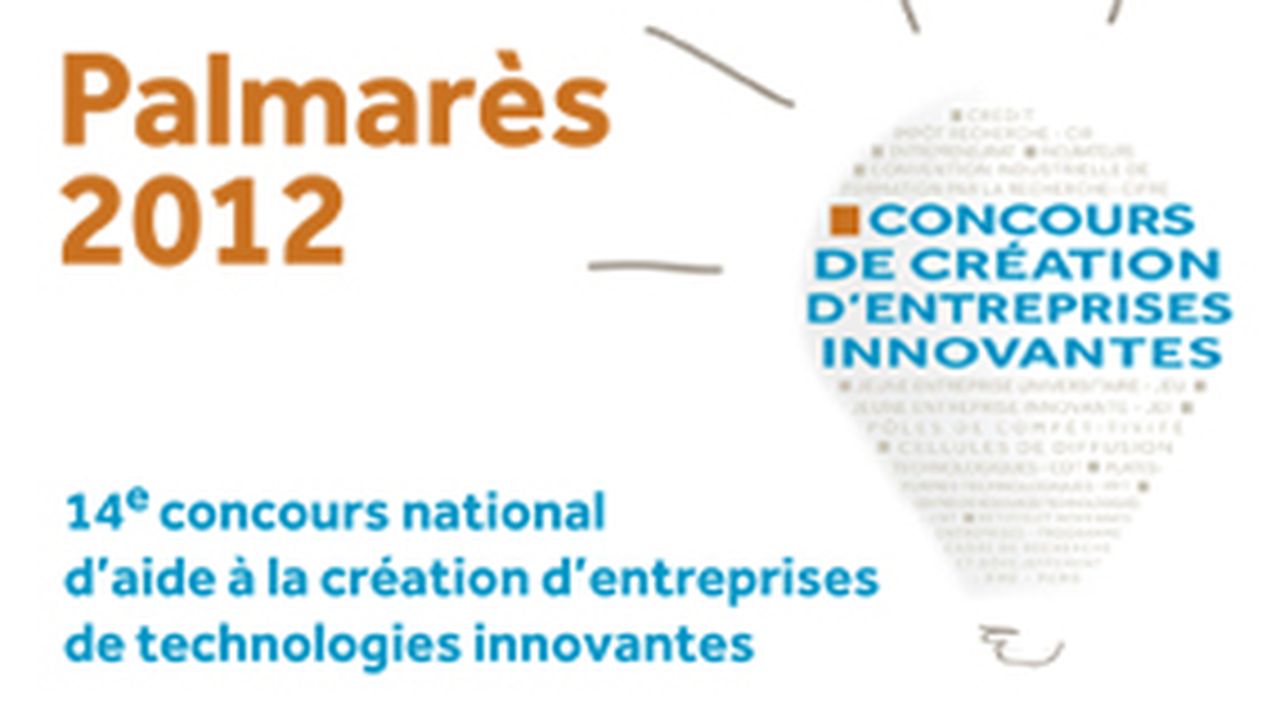 Concours national d'aide à la création d'entreprises de technologies innovantes : le palmarès