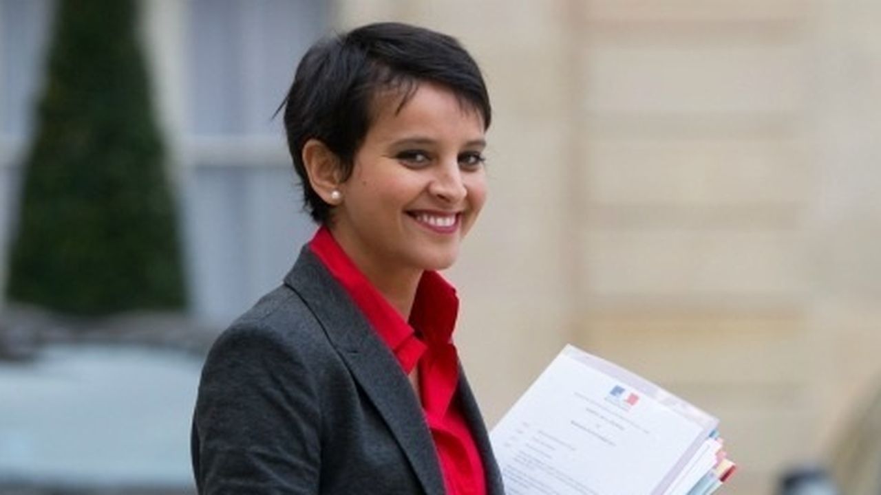 Najat Vallaud-Belkacem, porte-parole du gouvernement et ministre des droits des femmes.