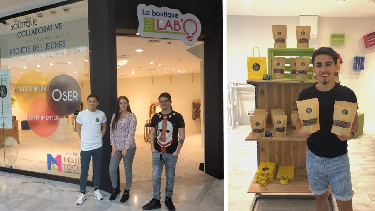 Bilel Ben Tahar, fondateur de Bol & Bio, qui propose des céréales de granola, 100 % bio et faits maison, a intégré la boutique du Lab'O fin avril, pour tester son concept.
