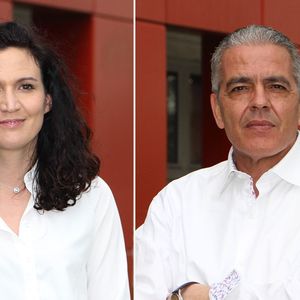Amélie Notais, responsable du master management et développement durable à Le Mans Université, et Mehdi Nekhili, fondateur de la chaire Gouvernance et RSE à Le Mans Université.