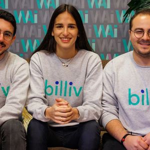 Ruben Kahloun, Léna Crolot et David El Malih, cofondateurs de Billiv.