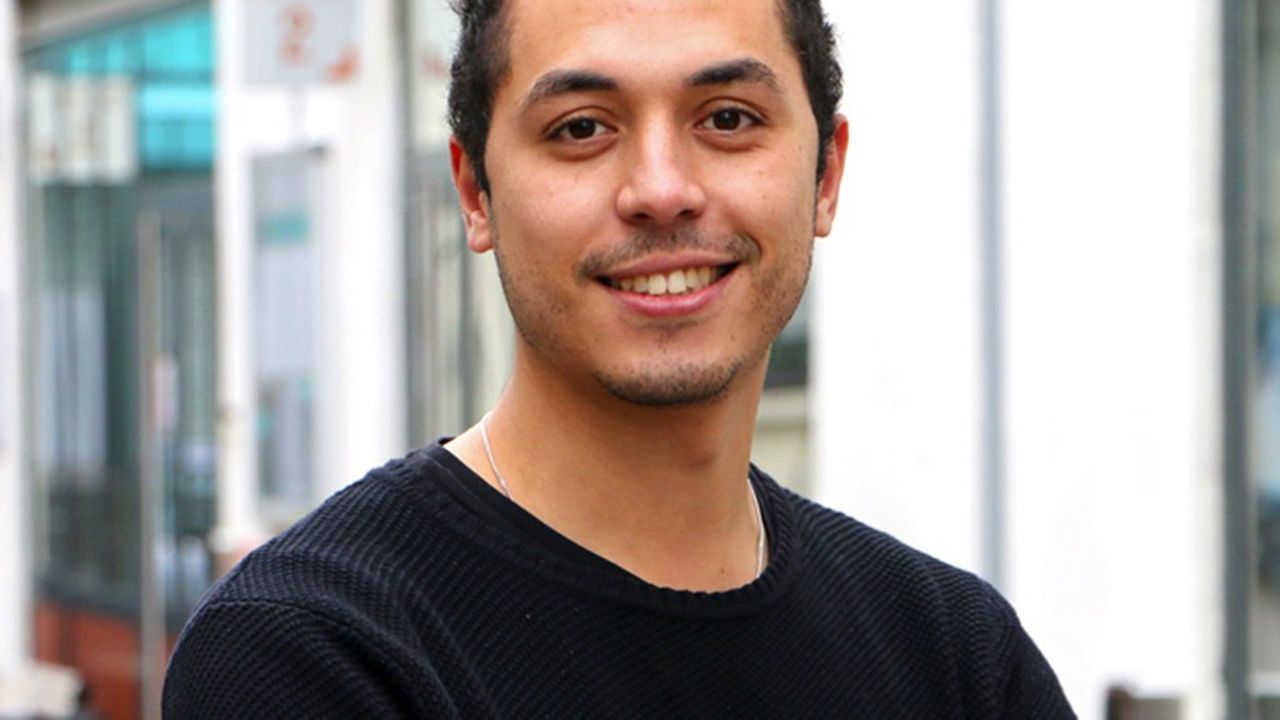 Idriss Roumili, cofondateur de la start-up C'est Frais.