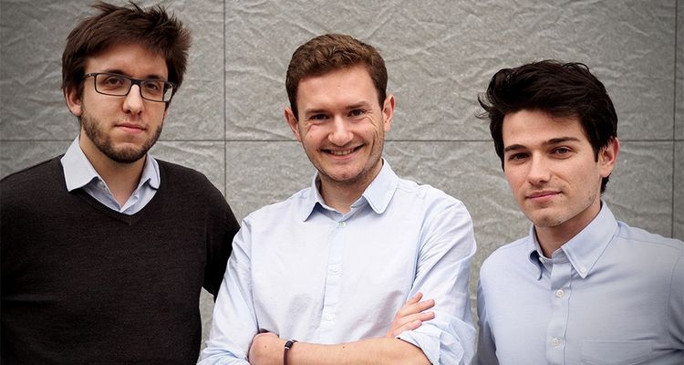 Matthieu Poidatz, Timothée Le Quesne et Daniel Lollo (de gauche à droite) ont fondé Energysquare en 2014.