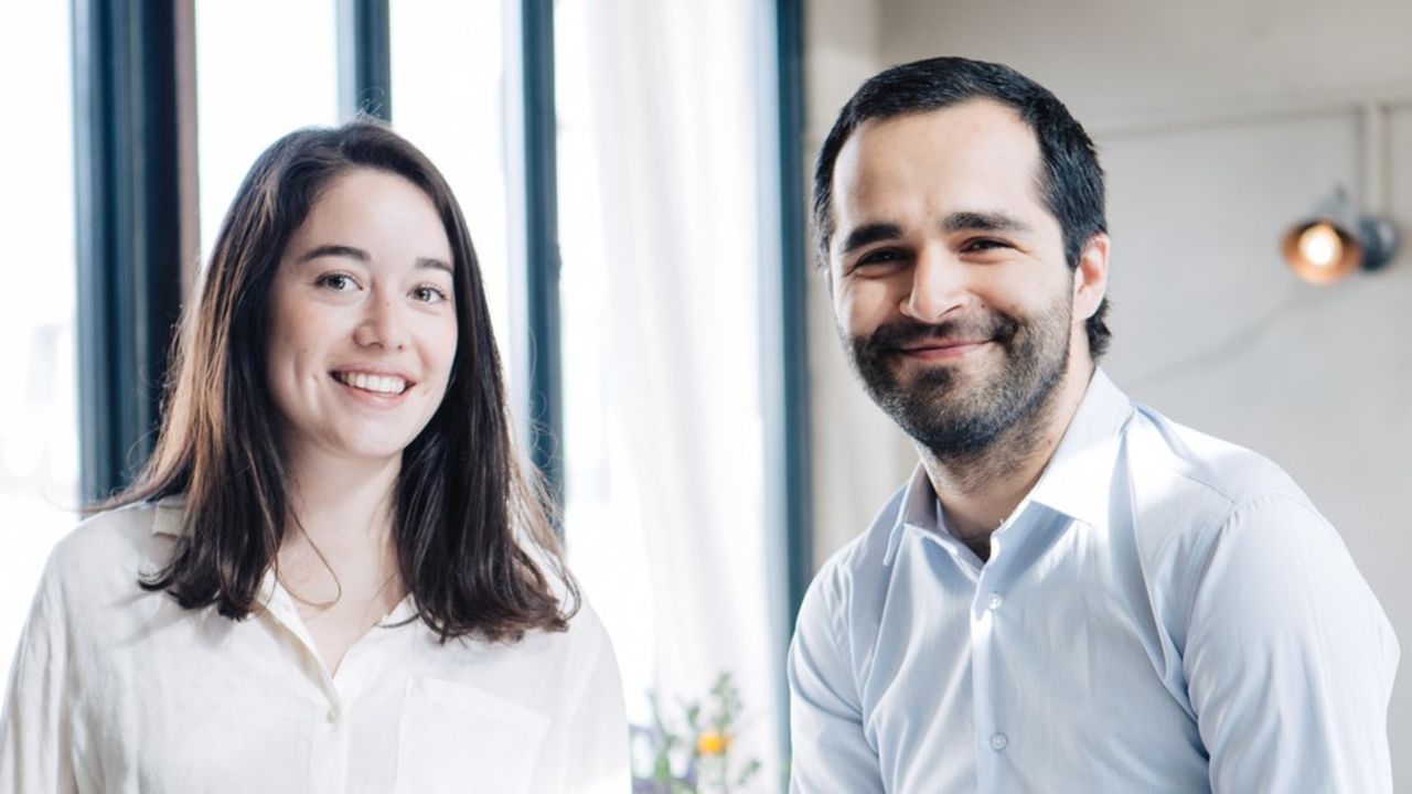 Charles de Fréminville et Julie Chane Ching, cofondateurs de la start-u Bloom at Work.