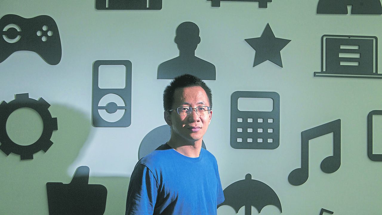 Zhang Yiming, fondateur de ByteDance Technology Co., a créé l'application Jinri Toutiao qui comptabilise 120 millions d'utilisateurs quotidiens.