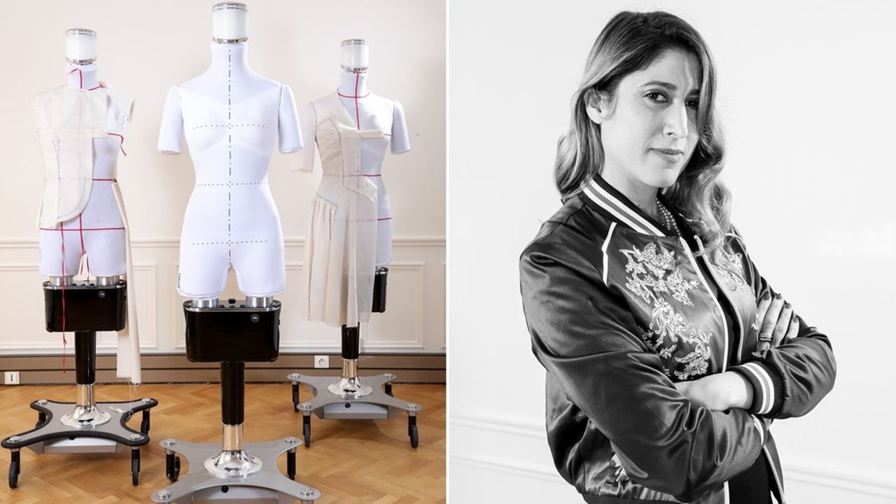 Euveka commercialise des mannequins robotisés pour l'industrie de la mode.