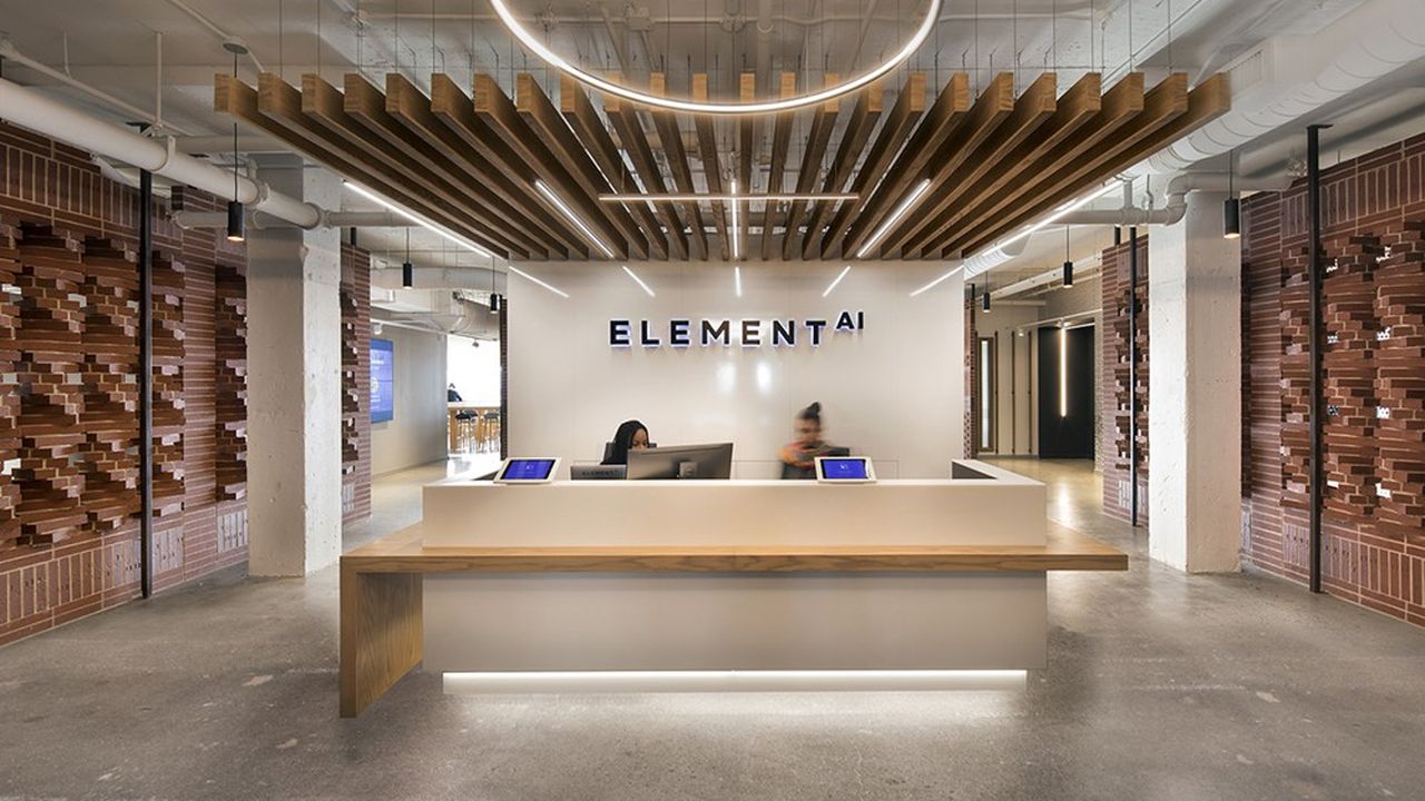 Les locaux d'Element AI, à Montréal, sont le coeur de la recherche en intelligence artificielle canadienne.