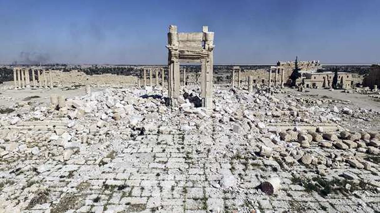 Les sites historiques de Palmyre détruits par Daech ont été reconstitués en 3D à partir des prises de vue réalisées par des drones.