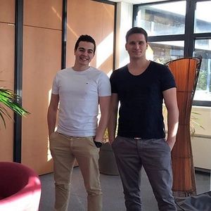 Tristan Berguer et Guillaume Golfieri, cofondateurs d'Esport Management.