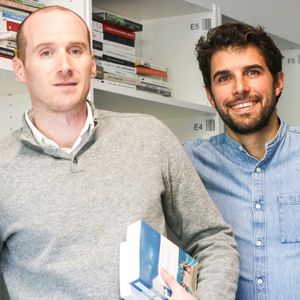 Benjamin Lointier (à gauche) et Benjamin Augros ont fondé Kiwibook en novembre 2017.