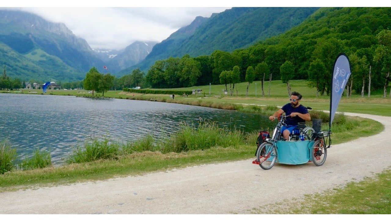 Joseph Mignozzi, confronté à une situation de handicap, a lancé le tricycle Benur en juin 2017.