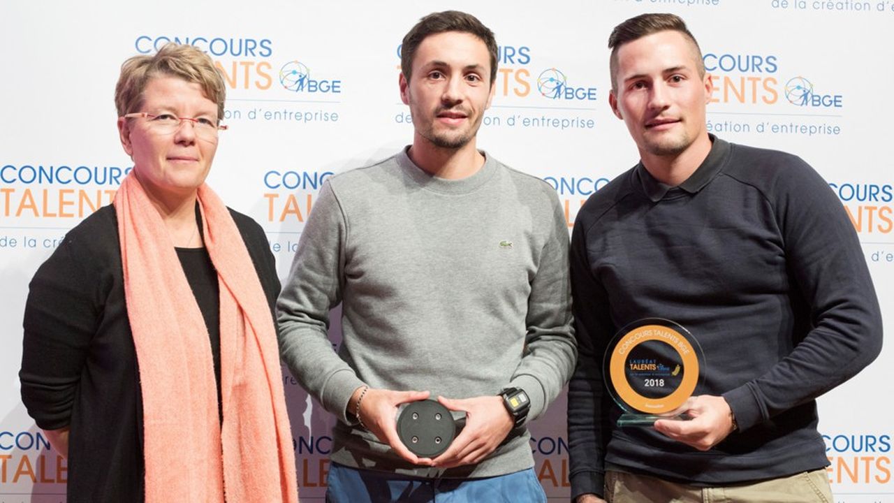 Sylvain Garnerone et son frère Rémi ont fondé en octobre 2017 la start-up Black-Line, qui développe une fixation innovante pour snowboards.