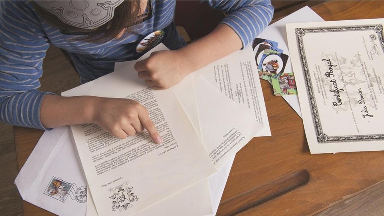 Epopia utilise le le traditionnel courrier pour ré-intéresser les enfants à la lecture et l'écriture, un peu sur le principe de la lettre écrite au Père Noël. 