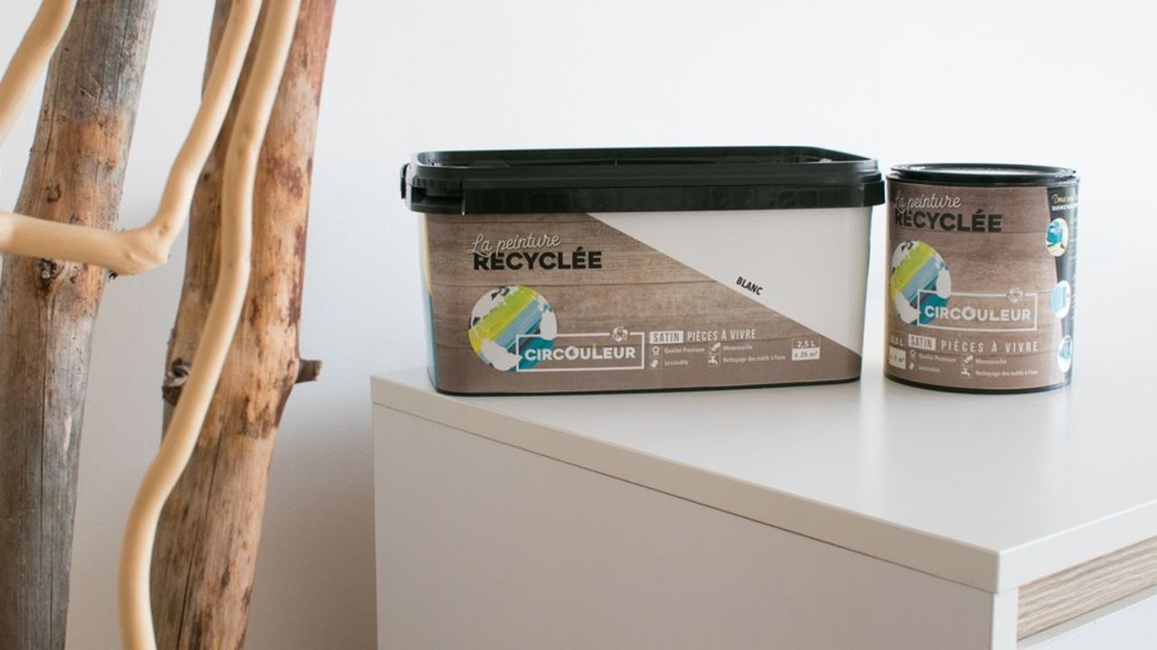 La société Circouleur commercialise au grand public et aux professionnels des peintures acryliques haut de gamme issues du recyclage.