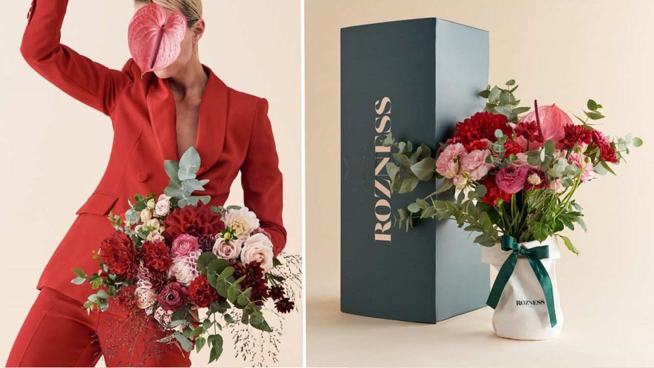 Lancé en octobre 2019, le fleuriste en ligne Rozness est spécialisé dans les fleurs locales et de saison.