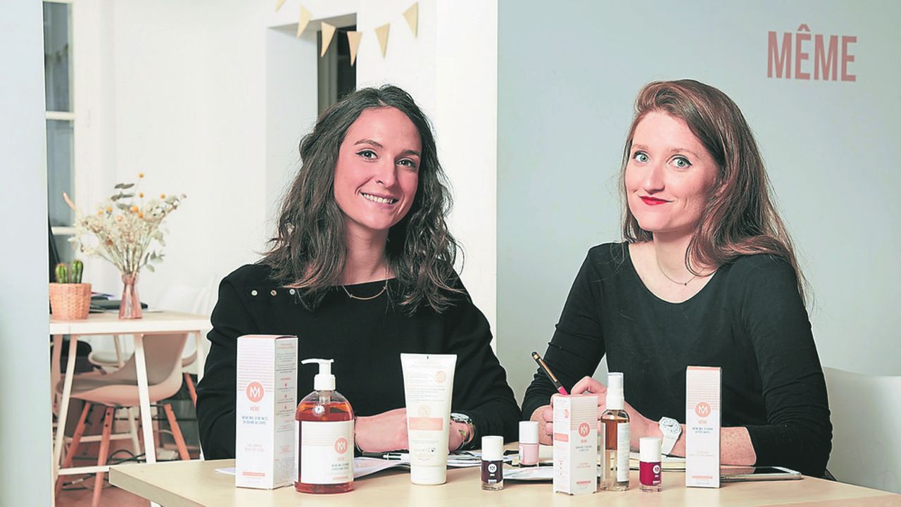 Judith Levy et Juliette Couturier ont cofondé la marque de cosmétiques MEME pour peaux fragilisées par les traitements anti-cancéreux.