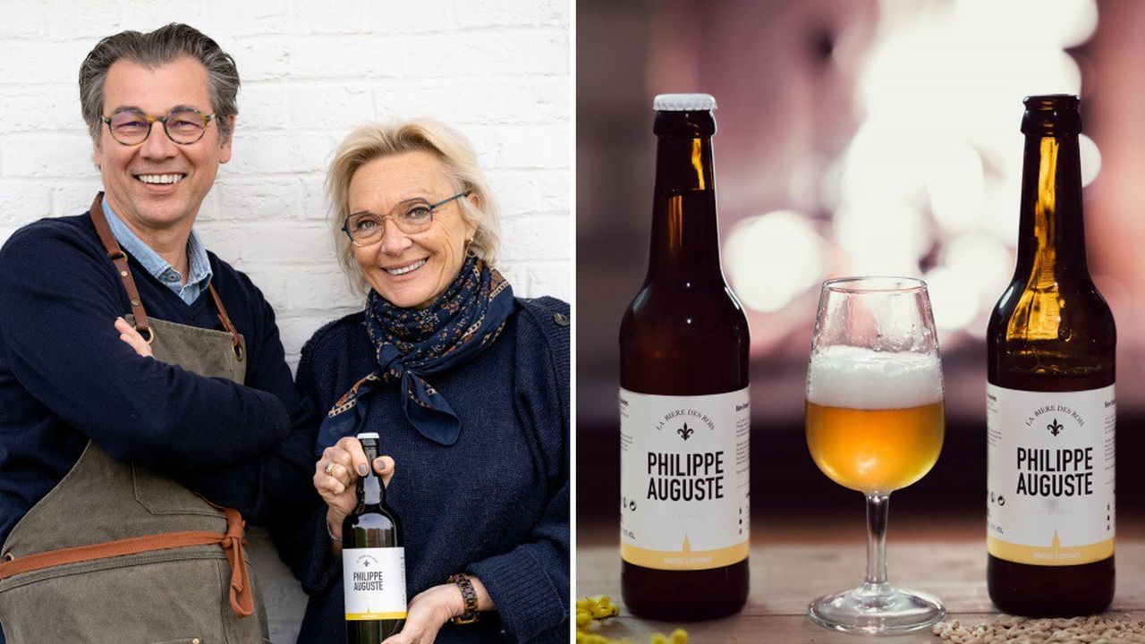 A 56 ans, Philippe Breuscart a fondé la brasserie Bouvines en 2019, donnant naissance à la bière « Philippe Auguste ». Son épouse l'épaule dans la gestion de l'entreprise.
