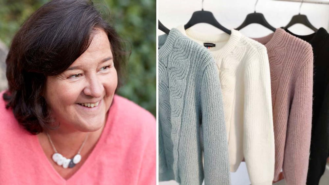 Karine Renouil Tiberghien a repris en 2016 la Manufacture de Layette et de Tricots (MLT) qui fabrique des vêtements pour nouveaux-nés et des pulls Made in France.