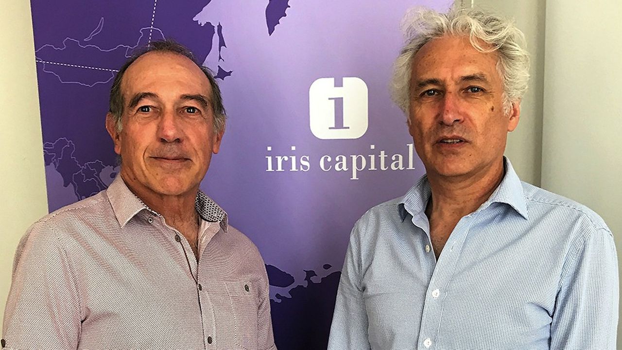 Pierre de Fouquet et Antoine Garrigues, deux des partenaires d'Iris Capital.