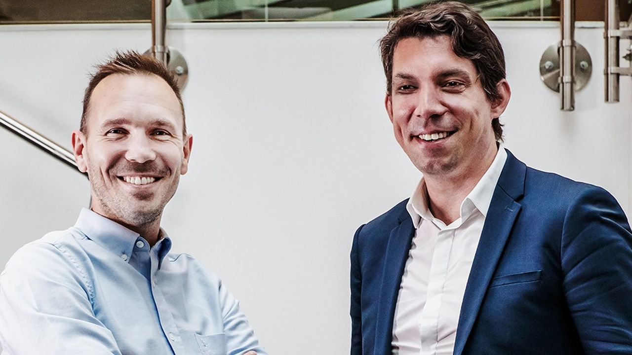 Vincent Le Gallic et Corentin Denoeud ont fondé Blockchain Studio pour faciliter l'accès à cette technologie.