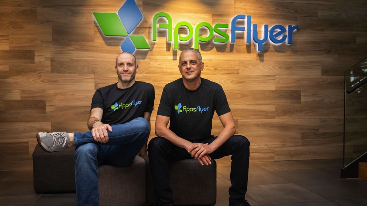 Les deux fondateurs d'AppsFlyer, Reshef Mann (à gauche) et Oren Kaniel, viennent d'effectuer la plus grosse levée de fonds de l'année en adtech.