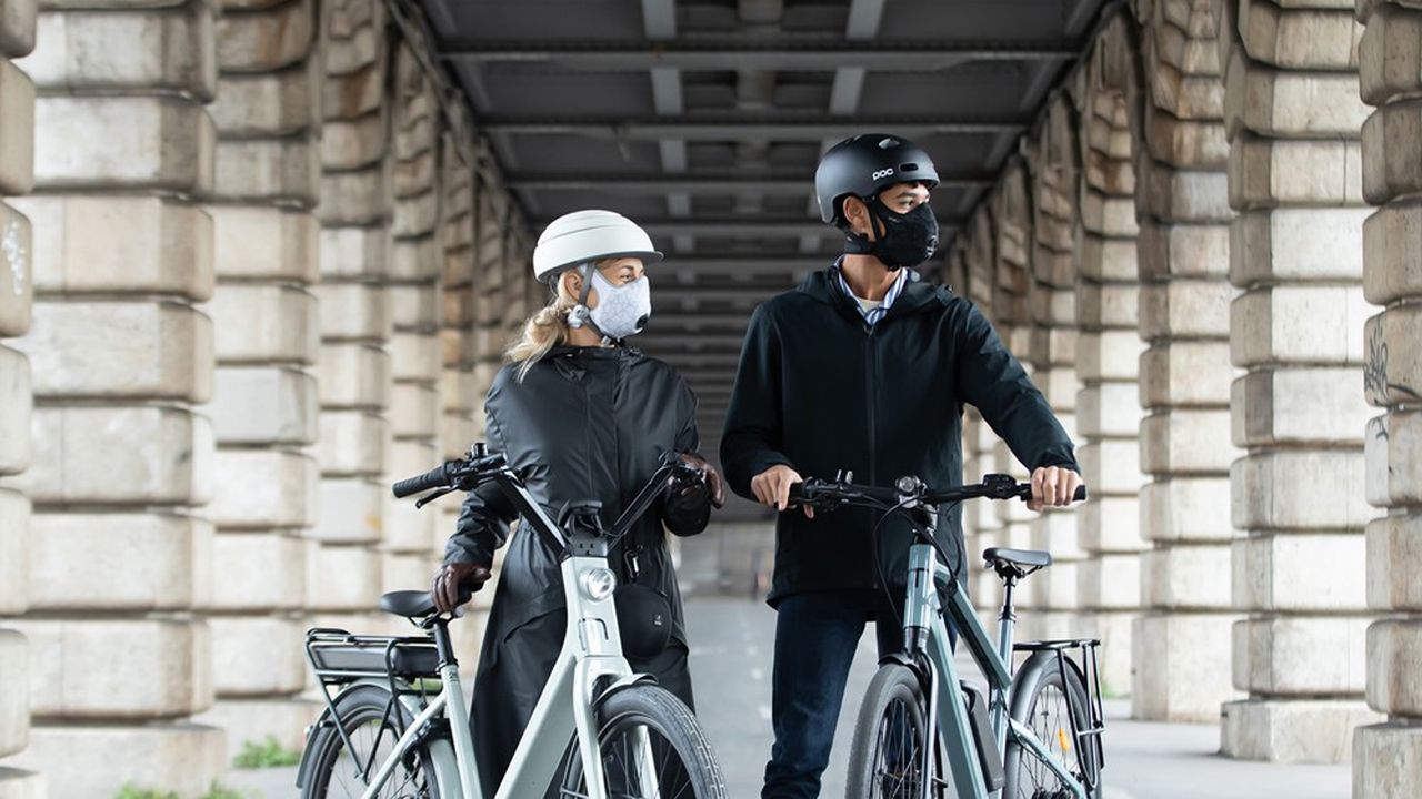 R-Pur a lancé une gamme de masques antipollution destinée aux cyclistes.