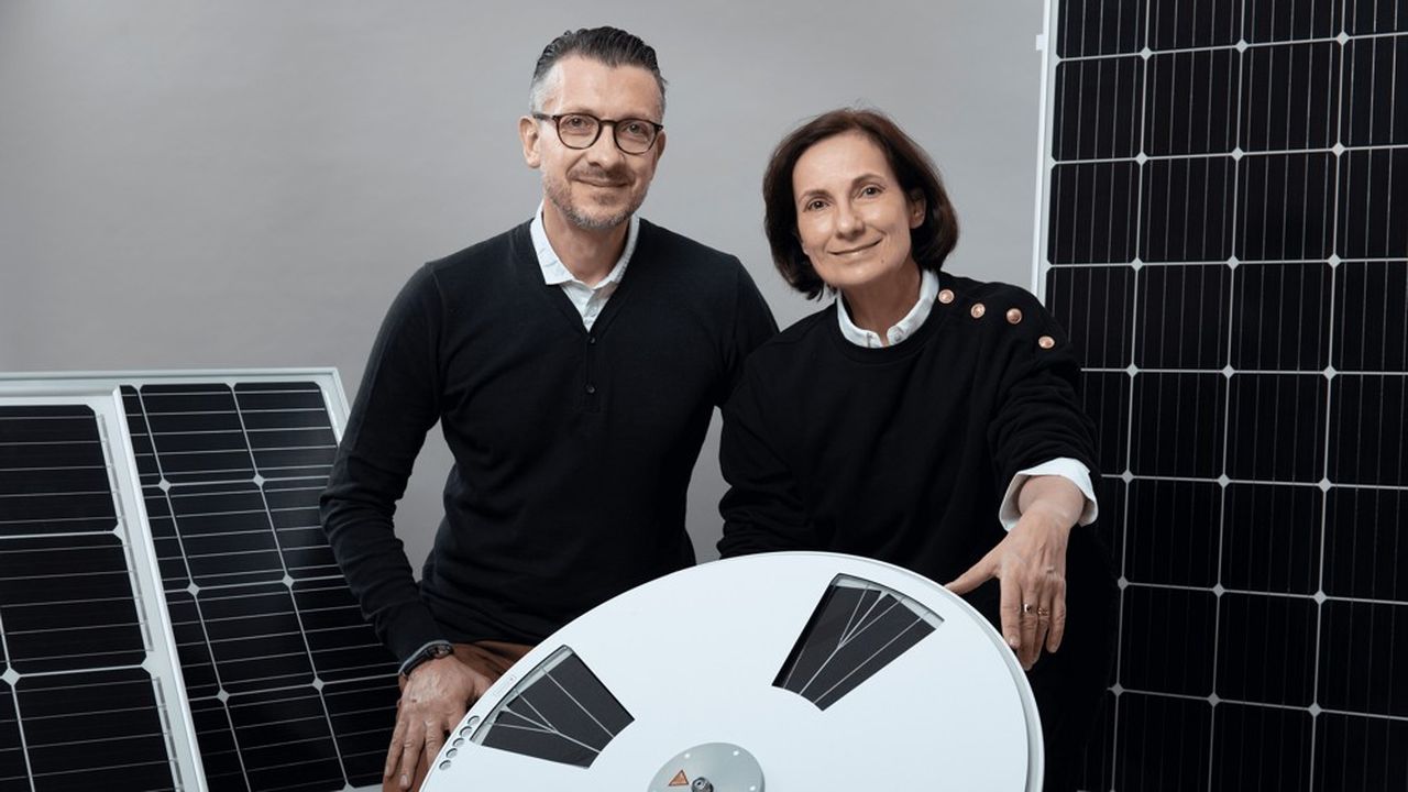 Gilles Coty et Isabelle Gallet-Coty, deux des cofondateurs de la start-up familiale Saurea.