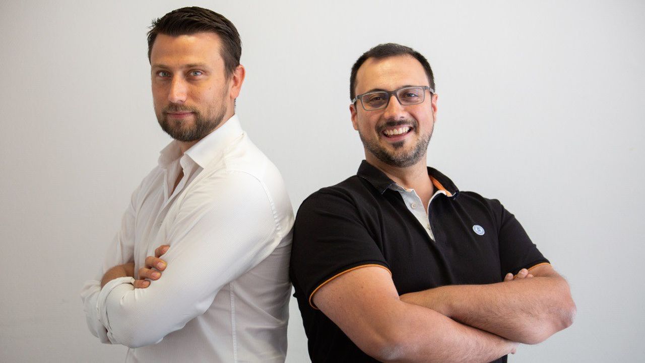 De gauche à droite : Stéphane Jakubyszin, directeur général et cofondateur de Pangée et Julien Guiraud, CEO et cofondateur de Pangée.