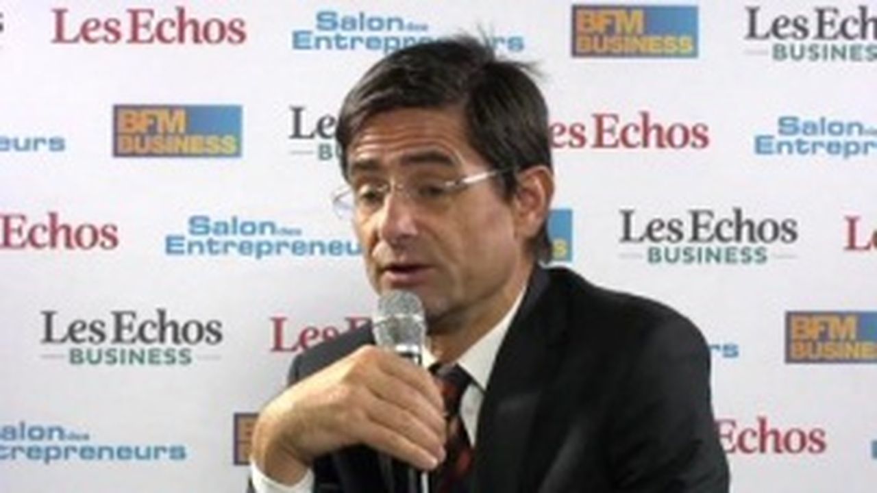 Nicolas Dufourcq en interview lors du dernier Salon des Entrepreneurs