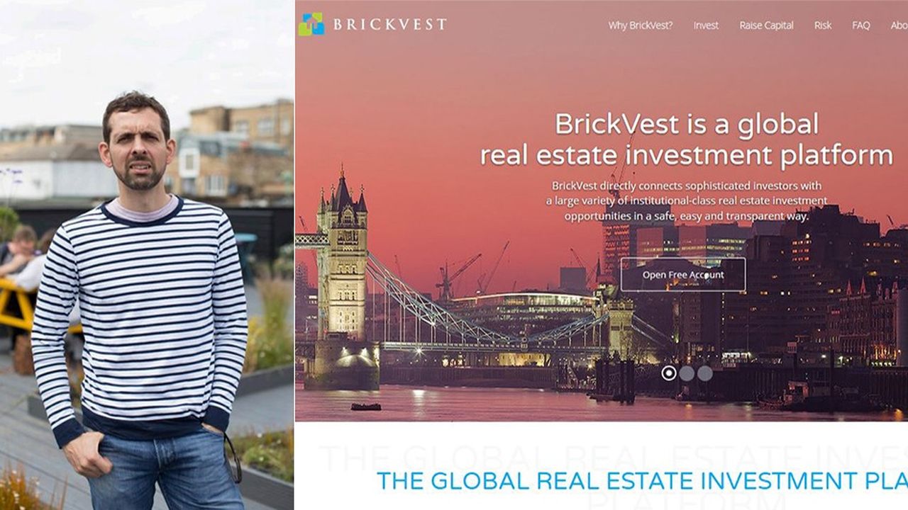 Le cofondateur et CEO de BrickVest, Emmanuel Lumineau.