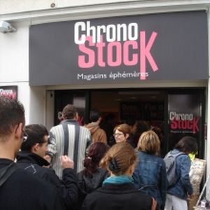 Chronostock est un concept de magasins éphémères.