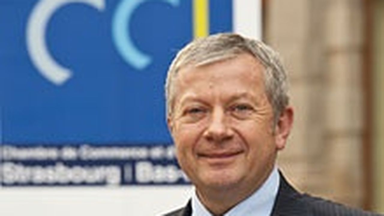 Jean-Luc Heimburger, président de la CCI de Strasbourg et du Bas-Rhin.