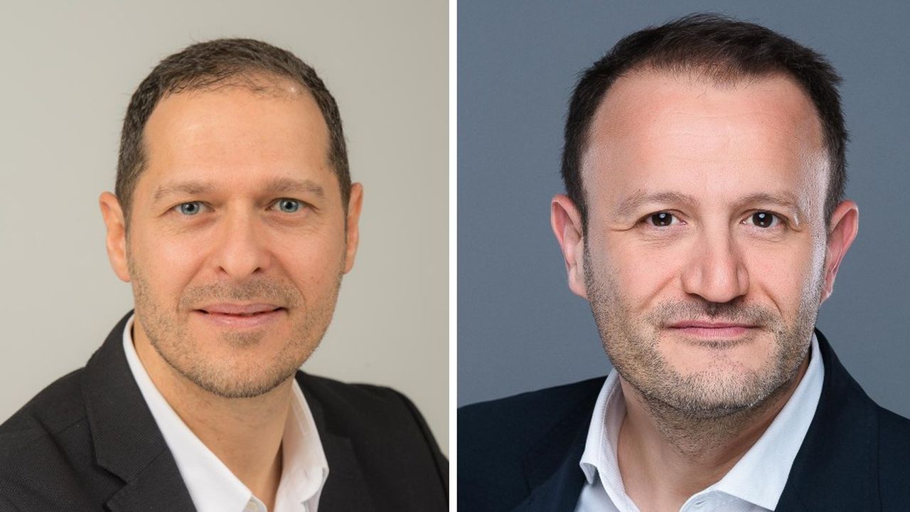 Les associés Jérôme Mattout (à gauche) et Stéphane Cohen ont développé Anacours en réseau de franchise.