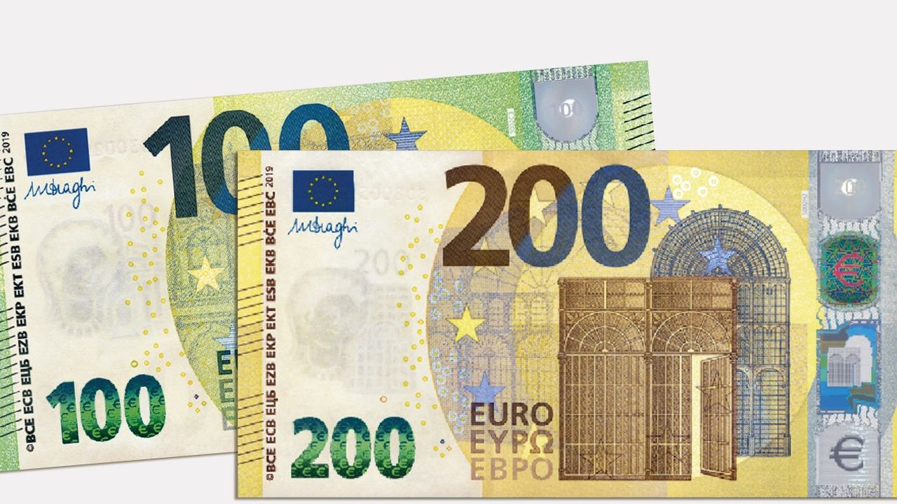 De nouveaux billets de 100 et 200 euros en 2019