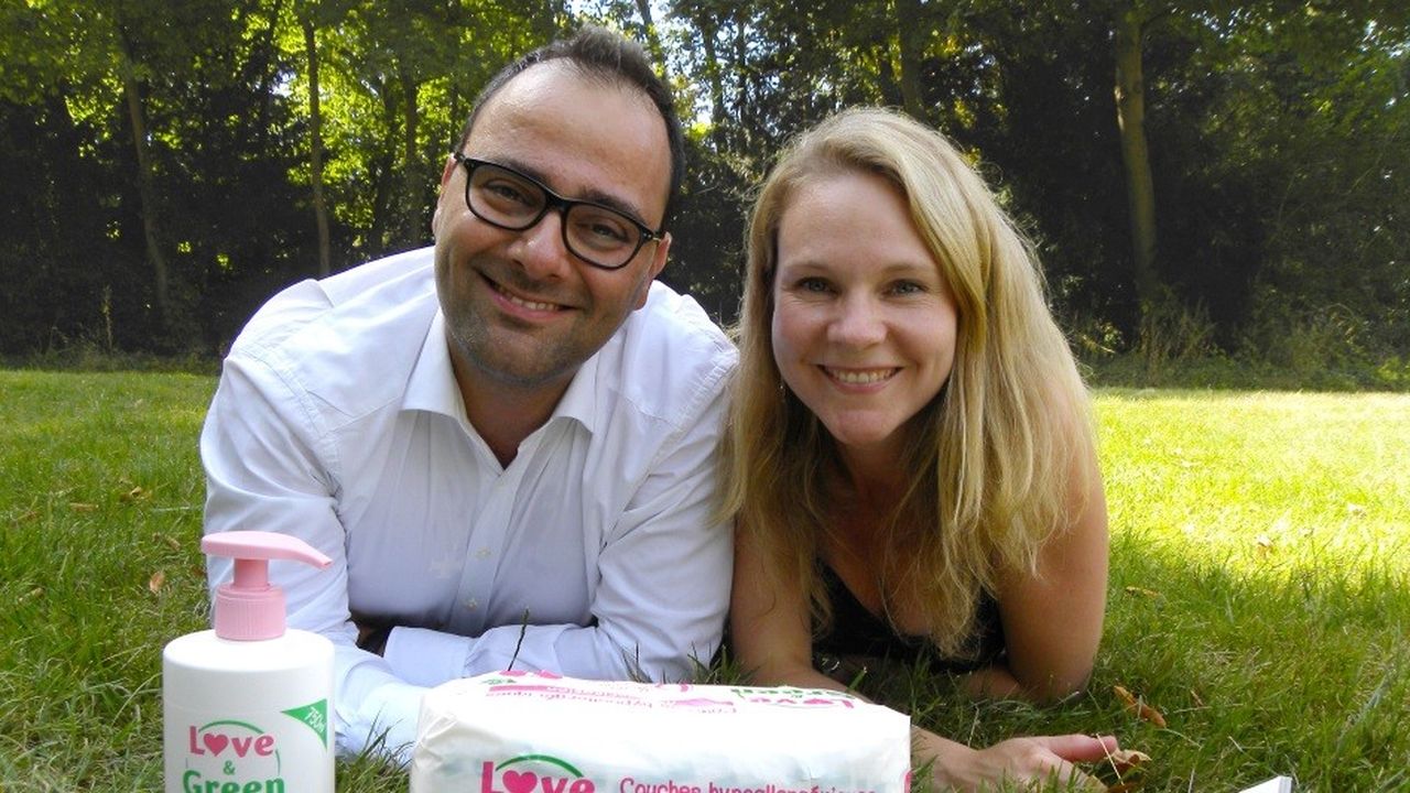 Céline Augusto a cofondé la start-up Love & Green avec son mari, Gabriel, en 2011.